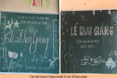 KHAI GIẢNG NĂM HỌC 2021 – 2022