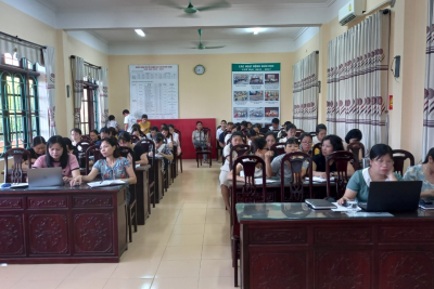 HỘI NGHỊ NHÀ GIÁO, CÁN BỘ QUẢN LÝ GIÁO DỤC, NGƯỜI LAO ĐỘNG, TRƯỜNG THPT NGUYỄN ĐỨC THUẬN NĂM HỌC 2023 – 2024