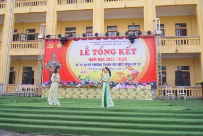 LỄ TỔNG KẾT NĂM HỌC 2023 – 2024 VÀ TRI ÂN – TRƯỞNG THÀNH CHO HỌC SINH KHỐI 12 NIÊN KHÓA 2021 – 2024, TRƯỜNG THPT NGUYỄN ĐỨC THUẬN