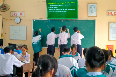 “Trường THPT Nguyễn Đức Thuận – một học kỳ tràn đầy năng lượng của cán bộ, giáo viên nhà trường”
