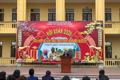 HỘI XUÂN 2026 – NƠI LAN TỎA GIÁ TRỊ TRUYỀN THỐNG TRONG KHÔNG GIAN HỌC ĐƯỜNG