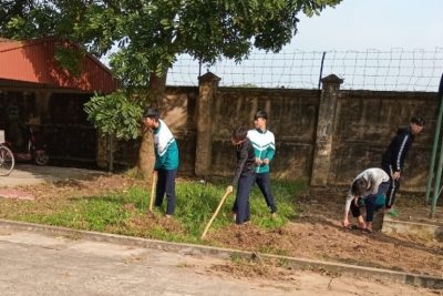 Thầy trò trường THPT Nguyễn Đức Thuận hưởng ứng cuộc thi “Sáng kiến bảo đảm trật tự trường học về phòng ngừa bạo lực học đường và lao động trẻ em”