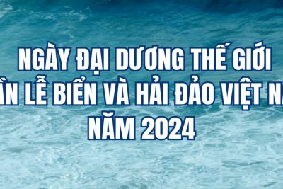 Hưởng ứng tuần lễ biển, Hải đảo Việt Nam và ngày đại dương thế giới năm 2024.