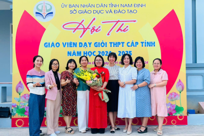 Cuộc thi giáo viên dạy giỏi: “Nơi tỏa sáng tài năng và tâm huyết sư phạm”.