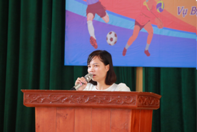 Hội Khỏe Phù Đổng trường THPT Nguyễn Đức Thuận năm học 2023-2024 “Tinh thần thể thao vươn xa mãi”