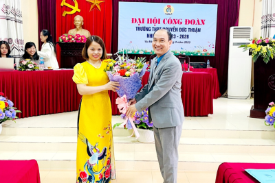 Đại hội Công đoàn trường THPT Nguyễn Đức Thuận nhiệm kỳ 2023 – 2028